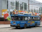 Троллейбус ЛАЗ-52522 на улице Бутомы