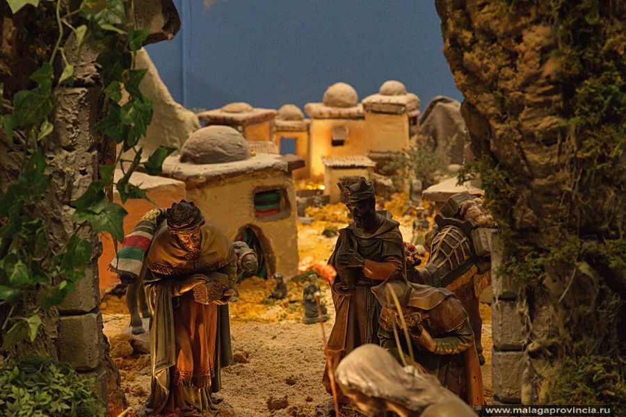 Короли-маги. Los Reyes Magos Малага, Испания