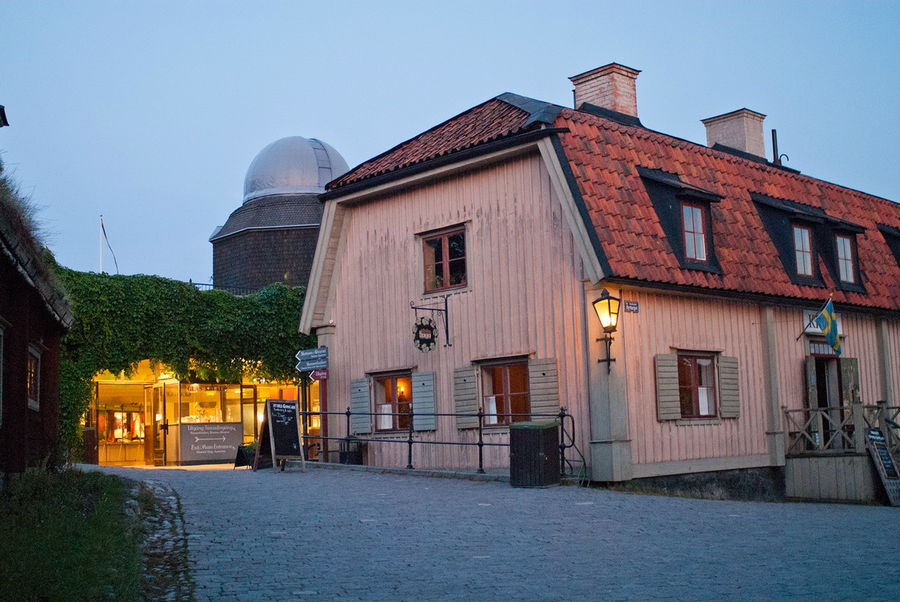 Шведский музей под открытым небом «Скансен» Стокгольм, Швеция
