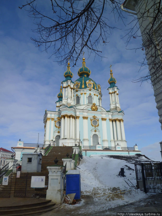 Андреевская церковь (арх. Б.Растрелли)) Киев, Украина