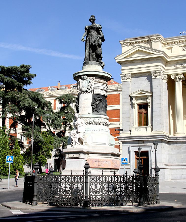 Городские зарисовки — Мадрид (ч.4 — скульптуры и памятники) Мадрид, Испания