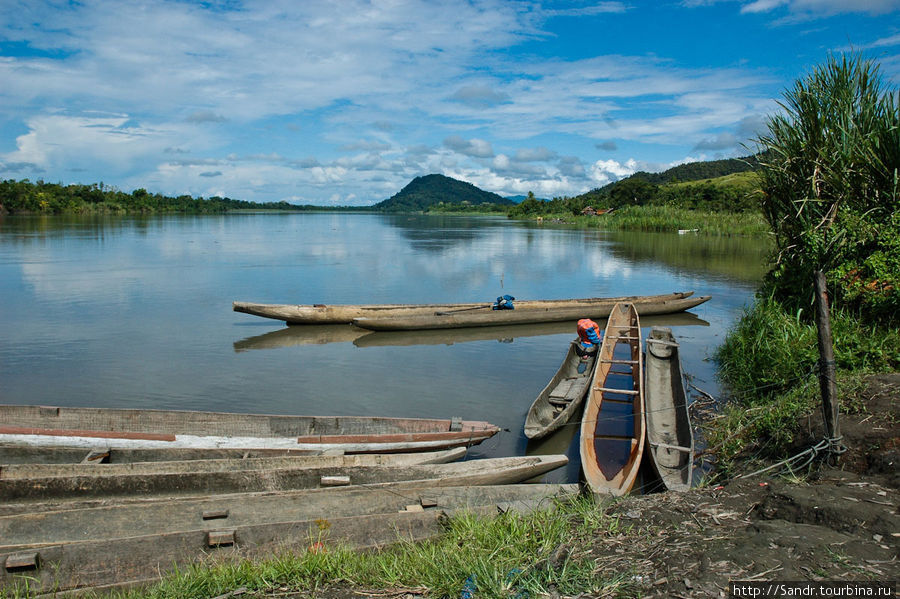 Река Мамберамо Папуа, Индонезия