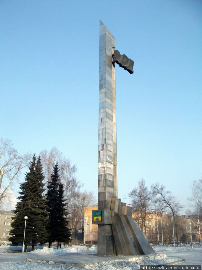 Один из многочисленных останков Советской истории. Новокузнецк, Россия