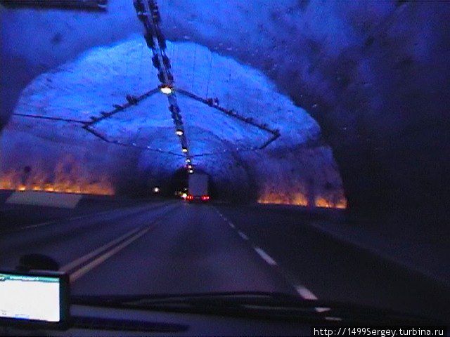 Лаэрдальский тоннель Лардаль, Норвегия