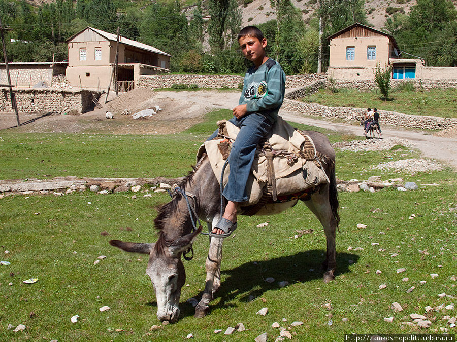 Кишлак Артуч Фанские горы, Таджикистан