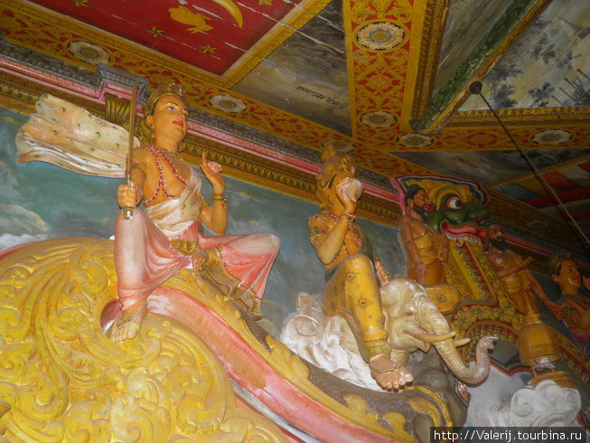 Sri Lanka (15)  Буддийский храм, свастика и наблюдения Бентота, Шри-Ланка