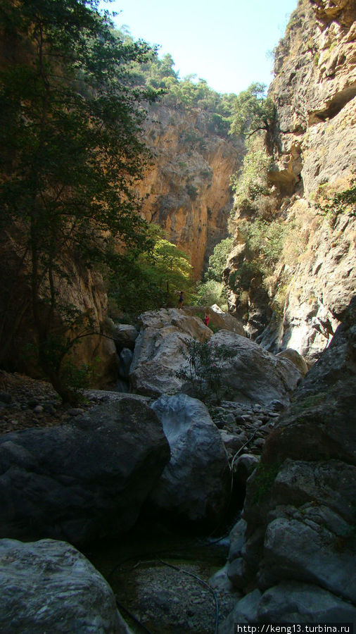 Ущелье Саракинья Малия, Греция