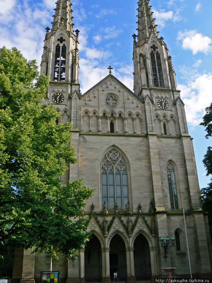Церковь Евангелистов Баден-Баден, Германия