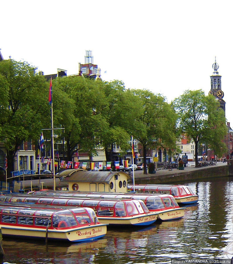 Лодки Амстердама Амстердам, Нидерланды