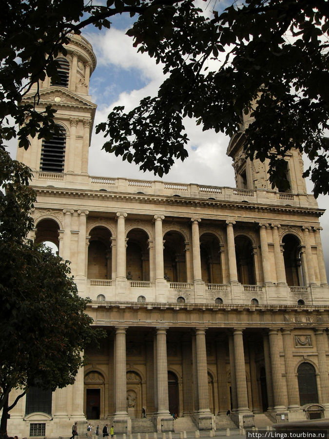 Церковь Сен-Сюльпис Париж, Франция