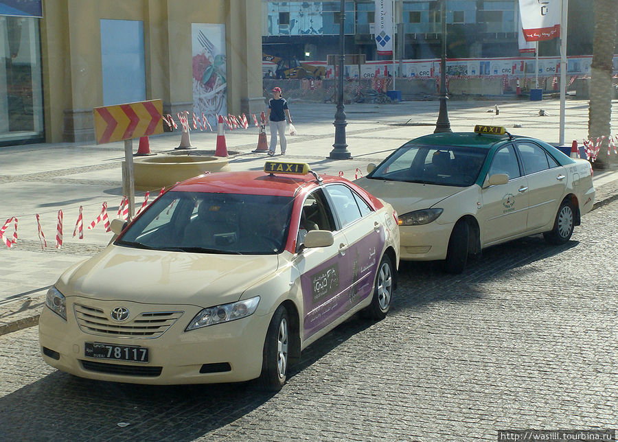 Такси города Дубай. Дубай, ОАЭ