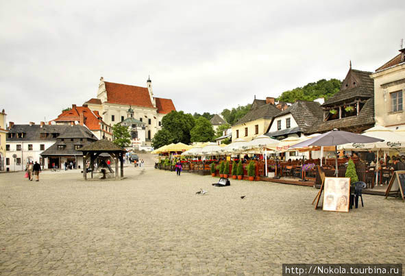 Рыночная площадь Казимеж-Дольны, Польша