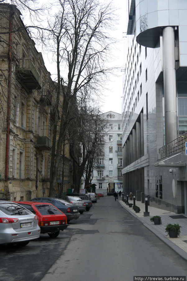 Перспектива всей улицы Аллы Тарасовой Киев, Украина