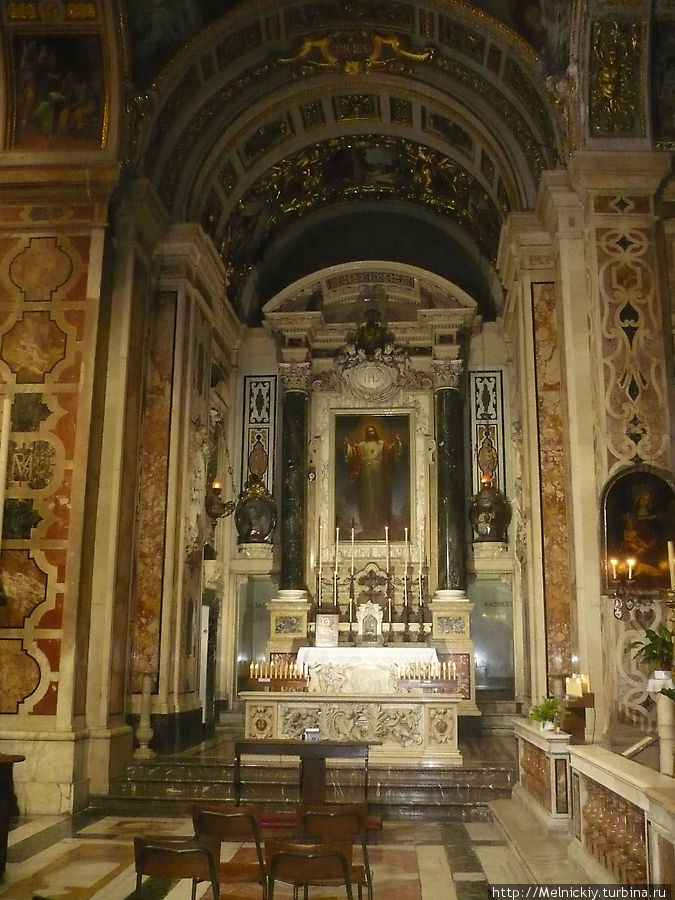 Иезуитская церковь святых Амвросия и Андрея Генуя, Италия