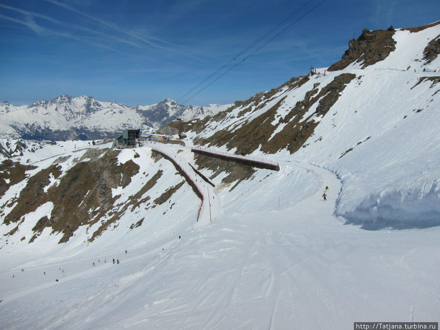 Горнолыжный район катания Paradiski / Les Arcs Ла-Плань, Франция