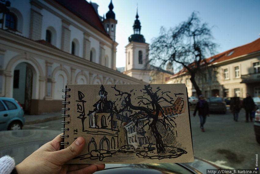 Рисуя Вильнюс Вильнюс, Литва