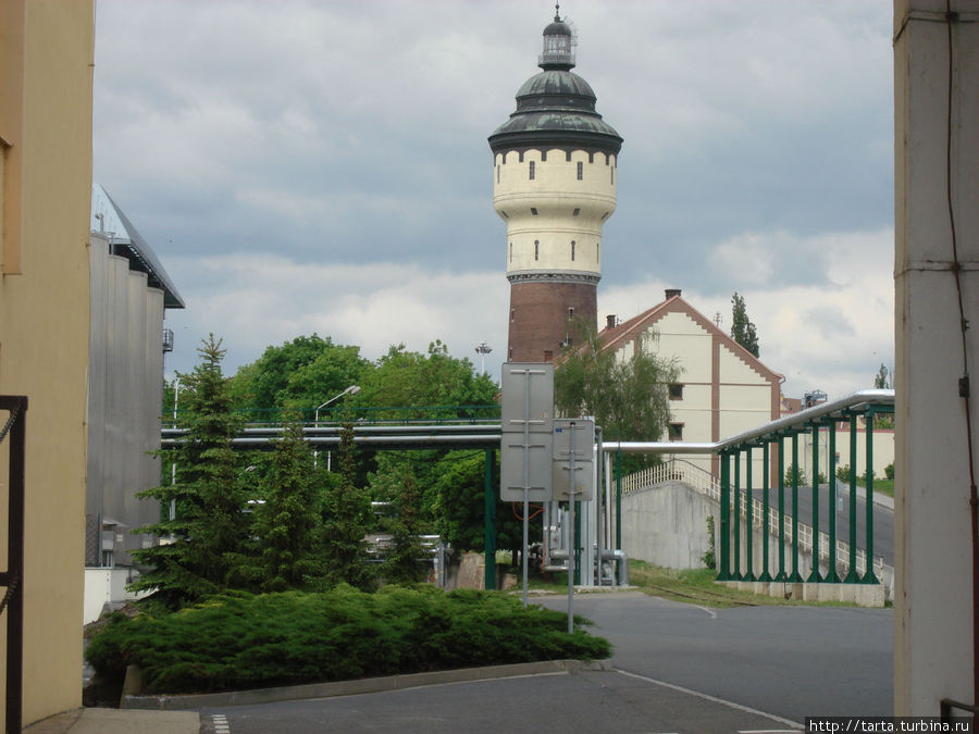 Старая водонапорная башня Пльзень, Чехия