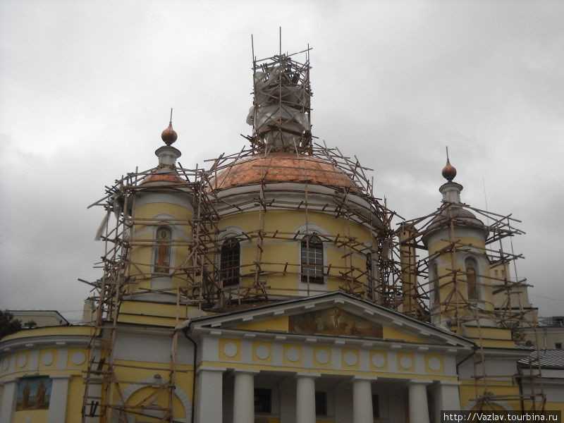 Парадный вид храма Подольск, Россия