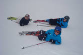 Наши маленькие лыжники :)
В четырех лет на лыжах! Вот оно- новое поколение.