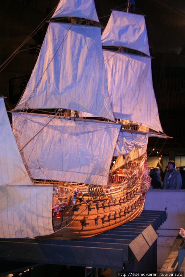 Макет корабля Васа Стокгольм, Швеция