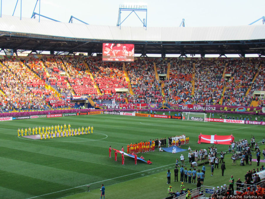 Хроники ЕВРО-2012. Открытие на стадионе 