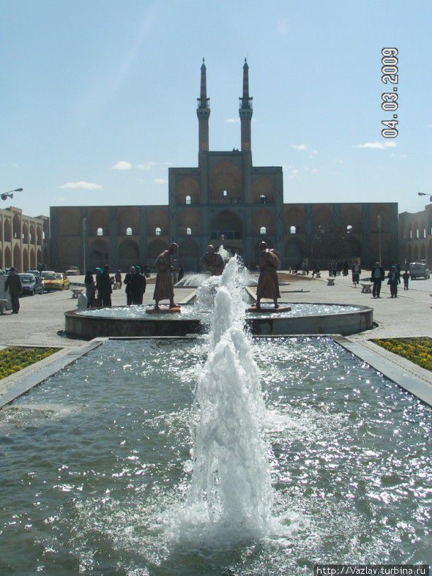 Панорама с площади Йезд, Иран