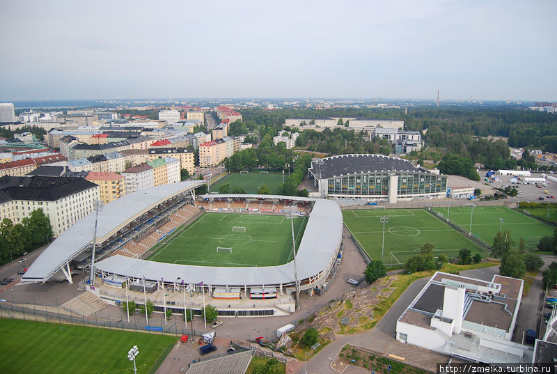 Территория спортивного комплекса Хельсинки, Финляндия