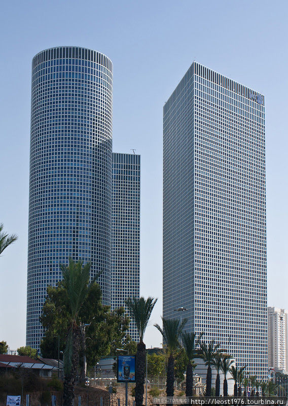 Комплекс Азриэли — на круглой башне смотровая площадка Тель-Авив, Израиль
