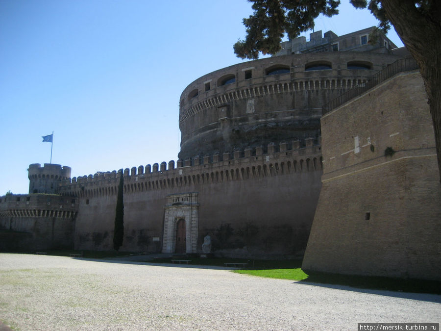 Замок Святого Ангела: мавзолей, крепость или тюрьма? Рим, Италия