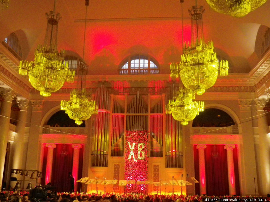 Большой Пасхальный концерт в Большом зале Филармонии Санкт-Петербург, Россия