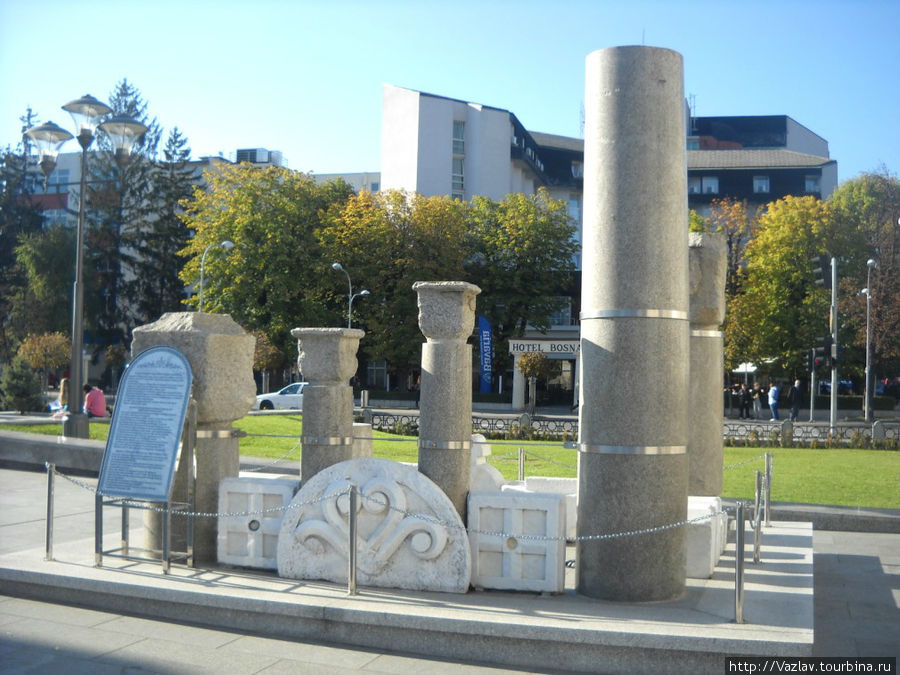 Картинка с площади Банья-Лука, Босния и Герцеговина