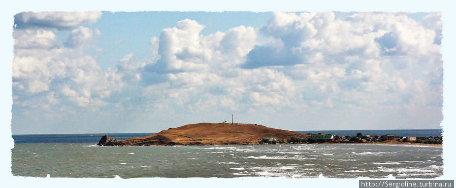 Мыс Зюк, самая северная точка Керченского полуострова Керчь, Россия