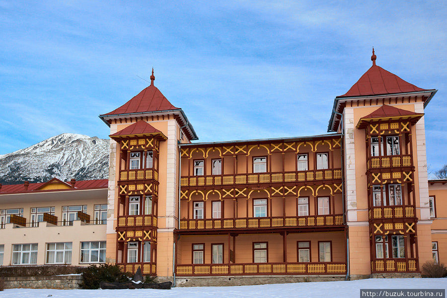 Архитектура Высоких Татр Старый Смоковец, Словакия