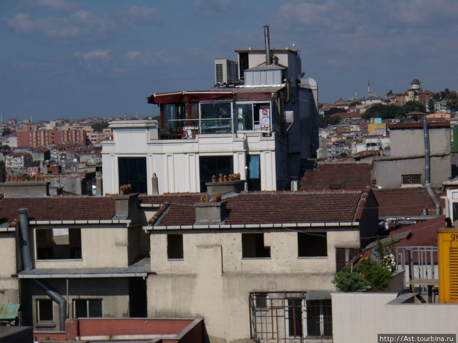 Над крышами Стамбула. Стамбул, Турция