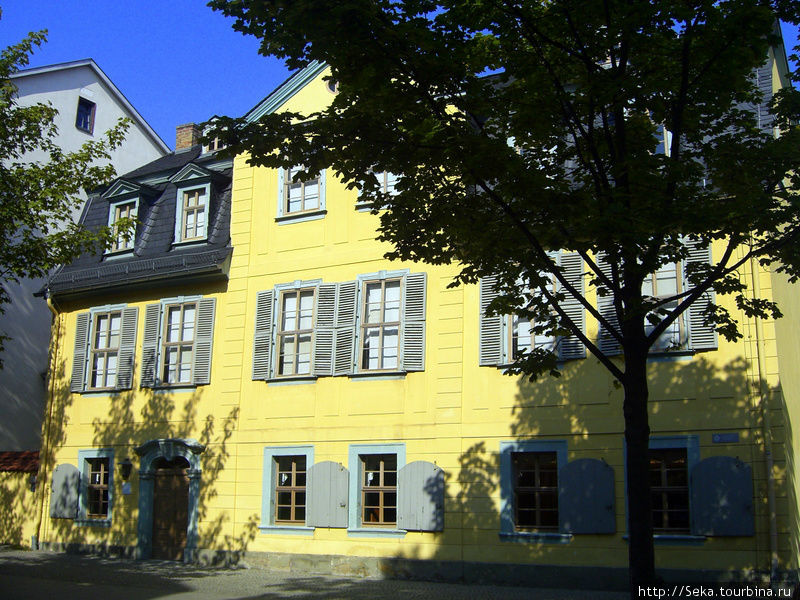 Дом Шиллера Веймар, Германия