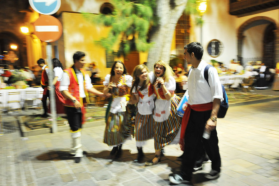 Фестиваль в Santa Cruz Санта-Крус-де-Тенерифе, остров Тенерифе, Испания