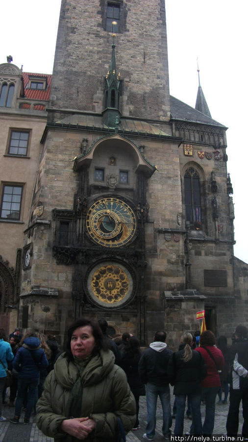 Астрономические часы на Стороместской ратуше Прага, Чехия