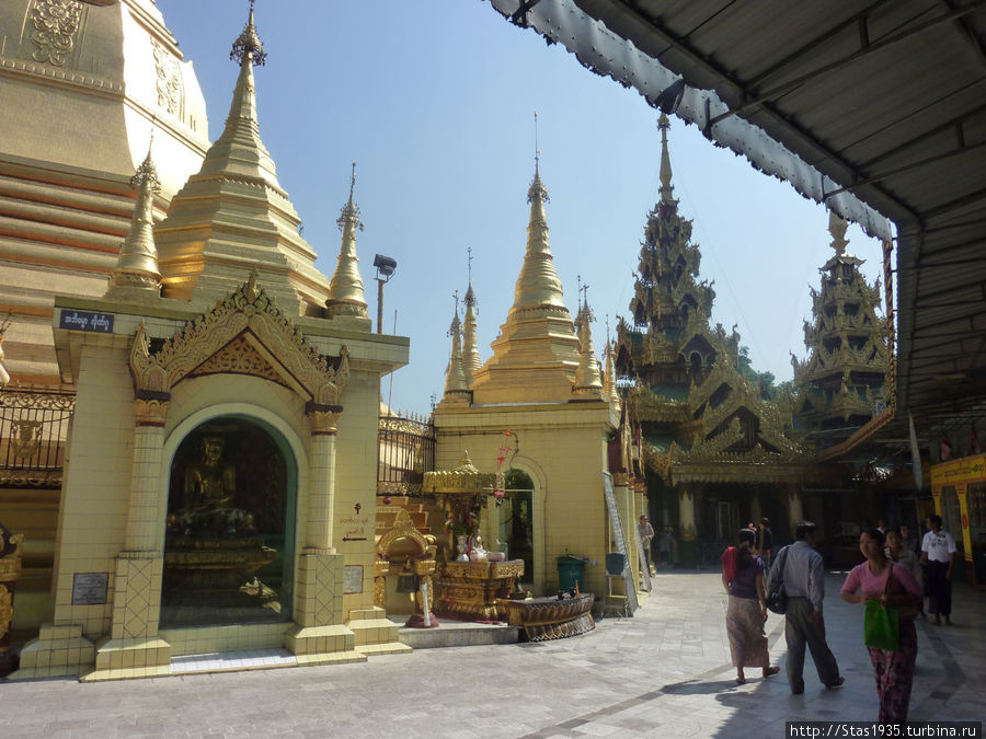 Янгон. Пагода Суле. Янгон, Мьянма