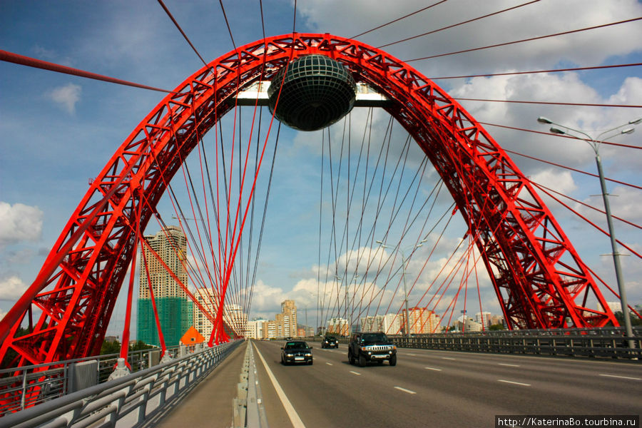 Живописный мост. Москва, Россия
