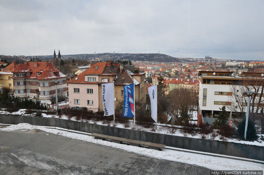Панорамный вид на центр Праги. Прага, Чехия