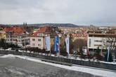 Панорамный вид на центр Праги.