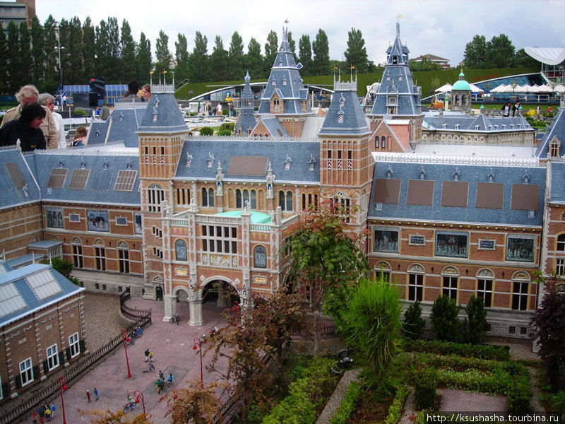 Мадуродам — страна в миниатюре Гаага, Нидерланды