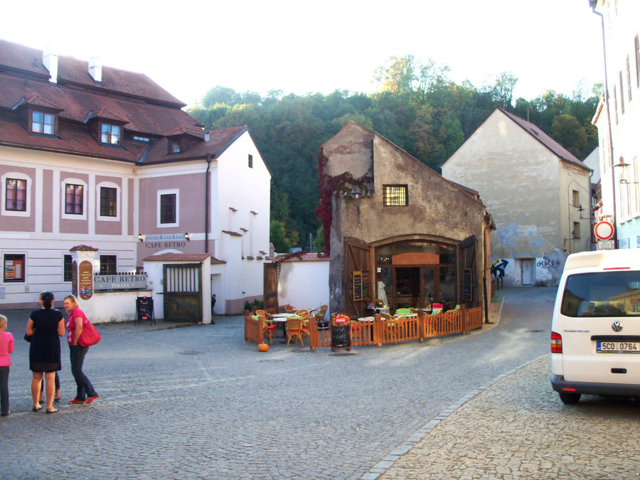 Самый красивый город Чехии Чешский Крумлов, Чехия