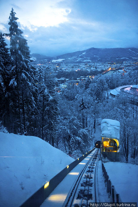 Этюд в синих тонах Инсбрук, Австрия