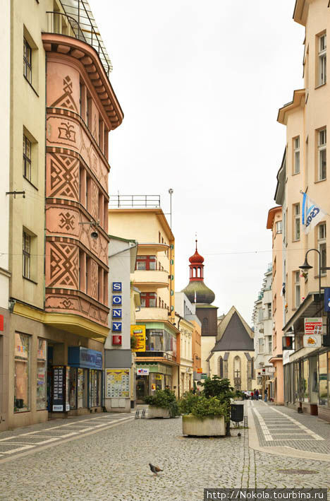 Улица Каменице Наход, Чехия
