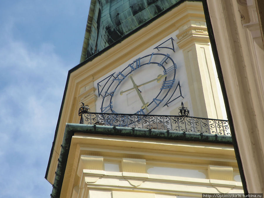Часы на башне Кромержиж, Чехия