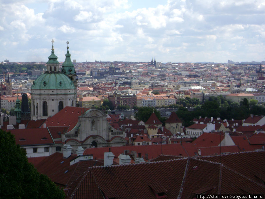 Купола собора св. Николая Прага, Чехия