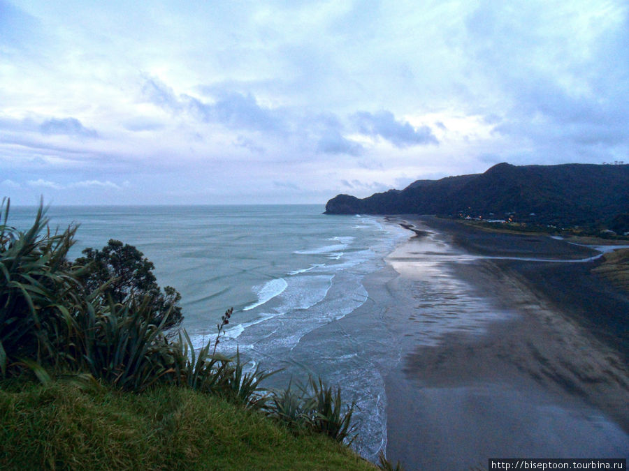 Пляж Пиха Окленд, Новая Зеландия