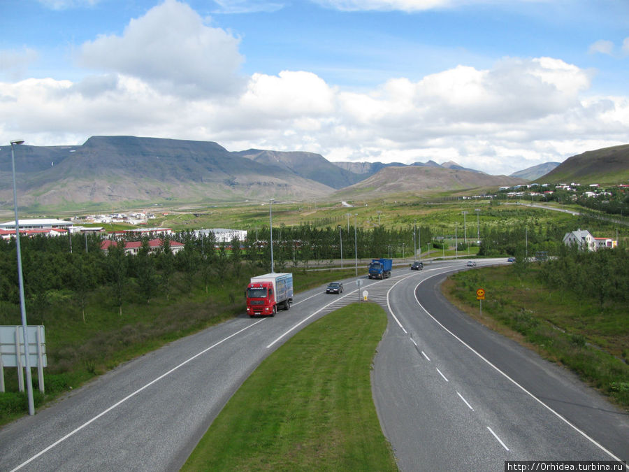 выезжаем из столицы Южная Исландия, Исландия