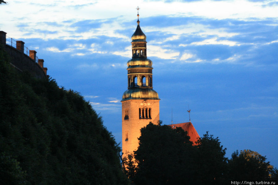 Die beste Orientierung — die Müllner Kirche Зальцбург, Австрия